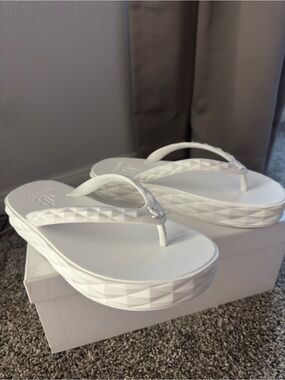 Jimmy Choo diamond flip flop